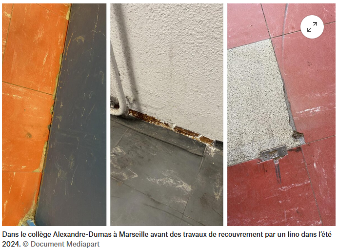 Amiante dans les écoles : à Marseille, une plainte déposée pour mise en danger